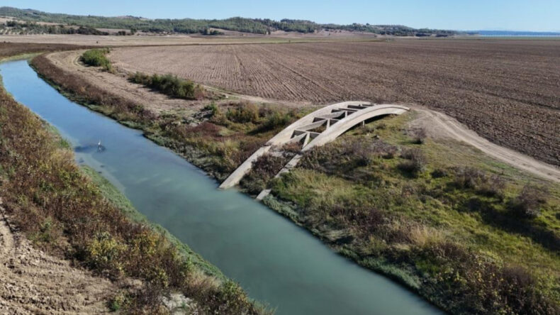 Adana’da Baraj Suları Geri Çekildi, Alman Köprüsü Ortaya Çıktı