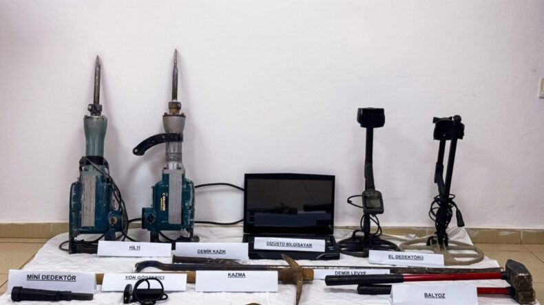 Adıyaman'da Kaçak Kazı Yapanlar Suçüstü Yakalandı