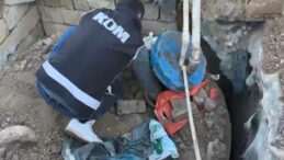 Ağrı'da Yer Altında 3,5 Ton Ka&ccedil;ak Motorin Ele Ge&ccedil;irildi