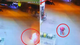 Akaryakıt İstasyonunda Korkutan Anlar