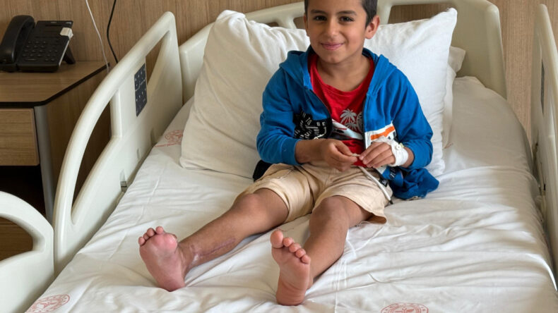 Akıma Kapılan Furkan, Doku Nakli ile Ayağa Kalktı