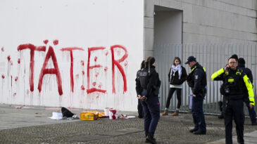 Almanya'da İsrail Protestosu: Failler Yazıldı