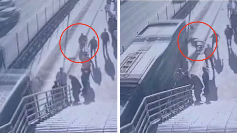 Kaza anı görüntüsü