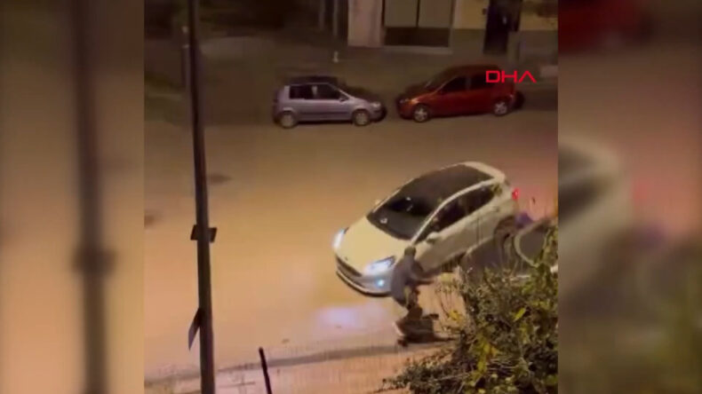 Ankara'da Drift Atan S&uuml;r&uuml;c&uuml; Tutuklandı