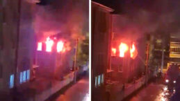 Apartmanda Yangın: 5 Kişi Kurtarıldı