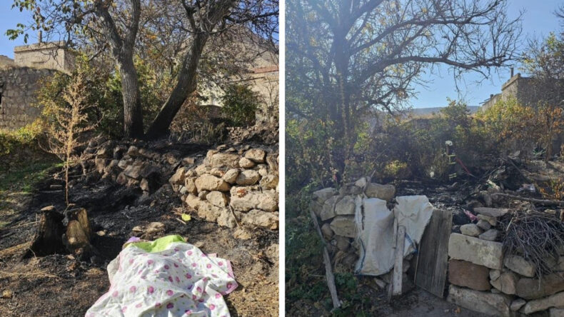 Bahçe Temizliği TrajiKomik Bir Facia İle Sonuçlandı