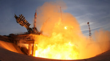 Baykonur Uzay &Uuml;ss&uuml;'nde Hasar Oluştu