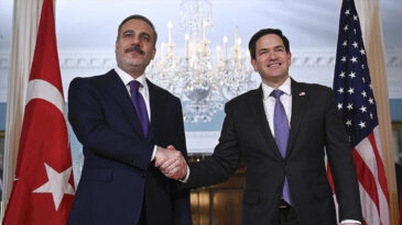 Beyaz Saray'daki &Uuml;&ccedil;l&uuml; Zirveye Hakan Fidan da Katıldı