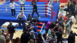 Boks Turnuvasında Yumruklar Ring Dışına Taştı