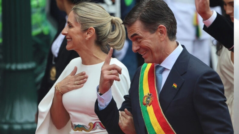 Bolivya Devlet Başkanı Rodrigo Paz Yemin Etti