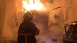 &Ccedil;ankırı'da İki Ev Alev Alev Yandı