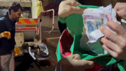 &Ccedil;&ouml;pte Bulunan Para ve Altın Sahiplerine Ulaştırıldı