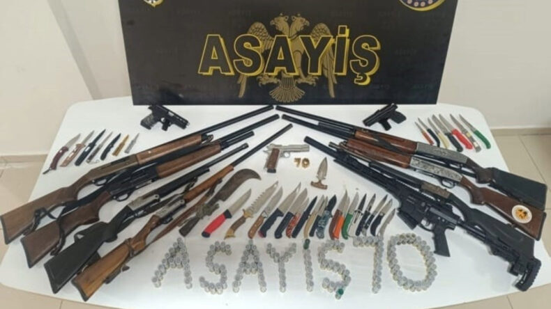 Denetim Sonrası Cephanelik Ortaya &Ccedil;ıktı