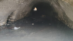 Deprem Sonrası Tarihi Su Kanalı Ortaya &Ccedil;ıktı