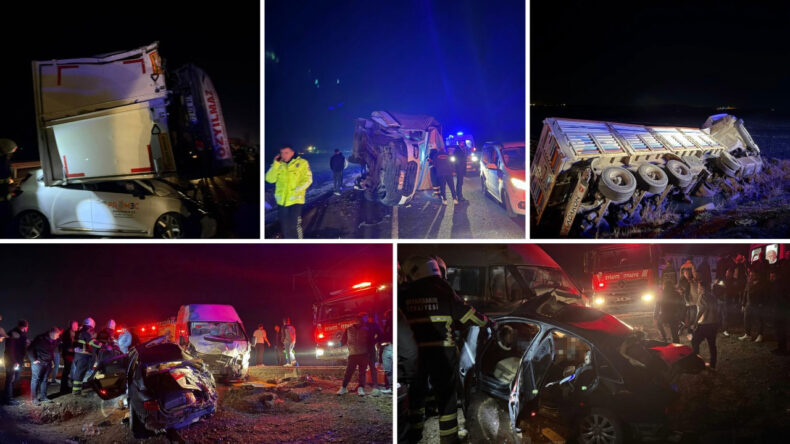 Diyarbakır'da Zincirleme Trafik Kazası: Can Kaybı ve Yaralılar Var