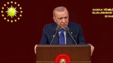 Erdoğan: Kadına karşı şiddet insanlık su&ccedil;udur