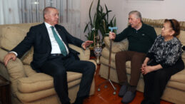 Erdoğan, K&ouml;ksal Toptan'ı Ziyaret Etti