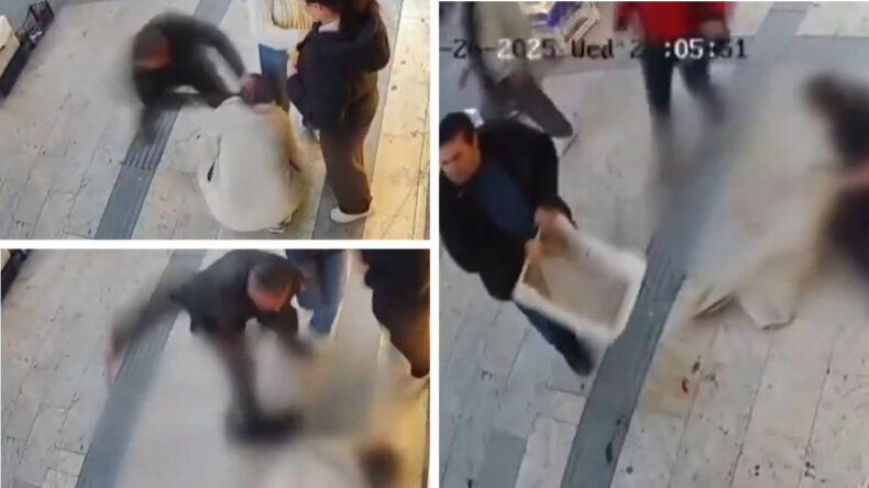 Eski Eşin Bı&ccedil;aklı Saldırısı: İki Kızının G&ouml;zleri &Ouml;n&uuml;nde Yaşandı!