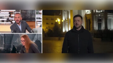 Fransız Haber Kanalında Zelenskiy ile Canlı Yayında Bomba Alarmı