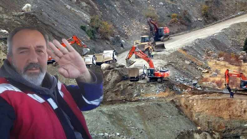 G&ouml;&ccedil;&uuml;k altında kalan şantiye m&uuml;d&uuml;r&uuml; 8 g&uuml;nd&uuml;r aranıyor