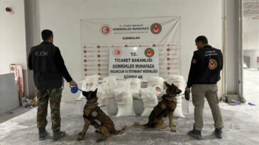 G&uuml;mr&uuml;klerde Milyarlarca TL Değerinde Uyuşturucu Ele Ge&ccedil;irildi