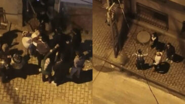 G&uuml;r&uuml;lt&uuml; İhtilafı Sopalı Kavgaya D&ouml;n&uuml;şt&uuml;