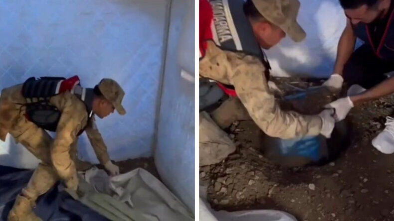 Hatay'da Deprem Çadırına Uyuşturucu Gömüldü: Jandarma Kaçamadı