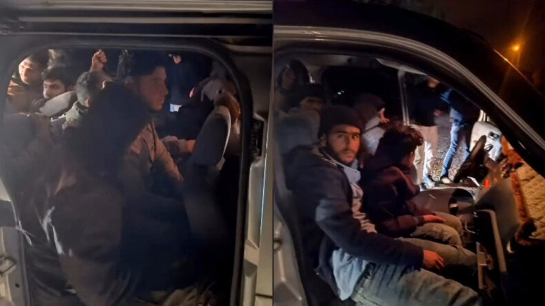 Hatay&rsquo;da 13 Ka&ccedil;ak G&ouml;&ccedil;men Yakalandı