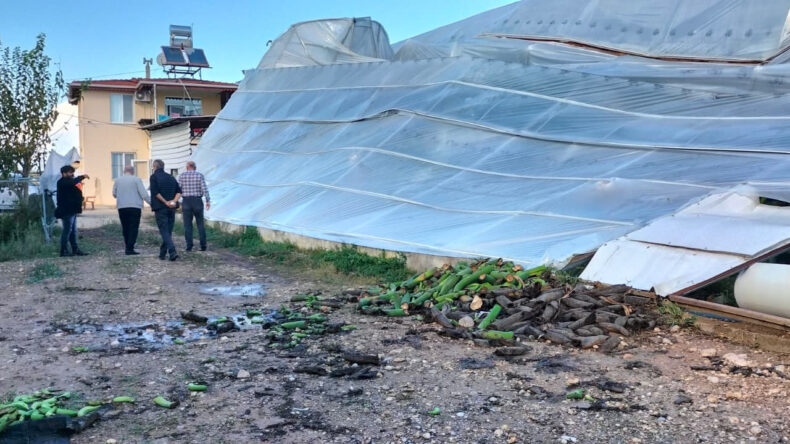 Hortum Seraları Harabeye Çevirdi