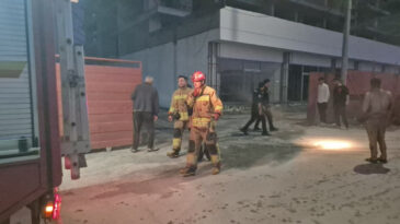 İnşaatta &Ccedil;elik Kapı D&uuml;şmesi Sonucu Yabancı Uyruklu İş&ccedil;i Hayatını Kaybetti