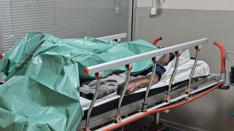 Isınmak İsterken Bacaklarını Yaktı