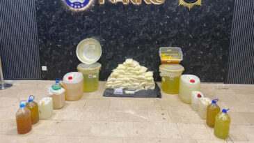 İstanbul'da 178 Kilo Metamfetamin Ele Ge&ccedil;irildi