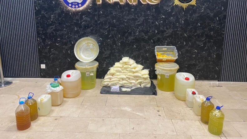İstanbul'da 178 Kilo Metamfetamin Ele Geçirildi