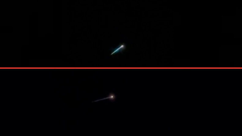 İstanbul'da Gökyüzünde Parlayan Cisim Büyük Heyecan Yarattı