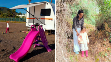 İstanbul'dan Ka&ccedil;ıp Karavana Yerleştiler