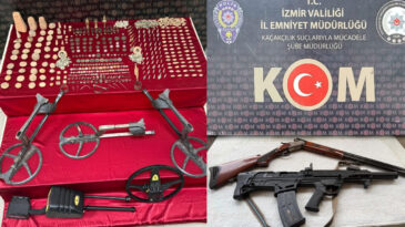 İzmir'de 5 Milyon Liralık Tarihi Eser Operasyonu