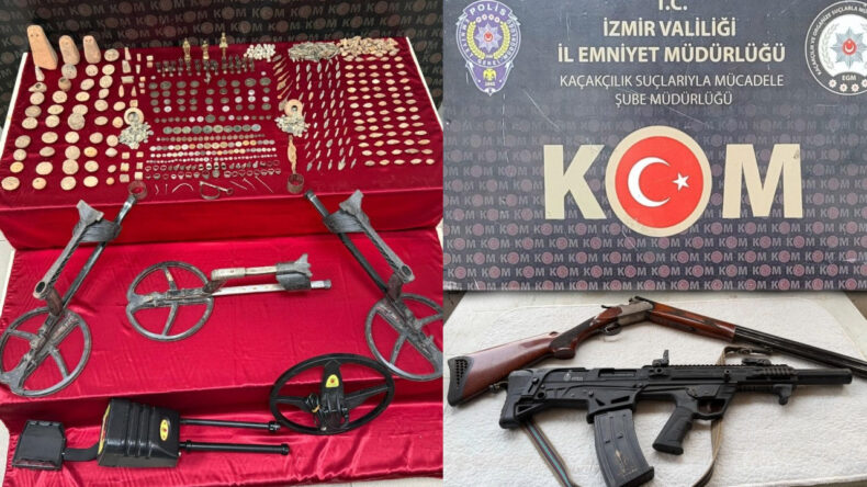 İzmir'de 5 Milyon Liralık Tarihi Eser Operasyonu