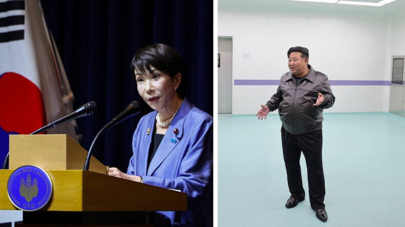 Japonya'nın Başbakanı Takaiçi, Kuzey Kore Lideri Kim Jong Un ile Zirve Görüşmesi İstedi