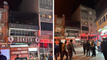 Kafede Pelet Soba Patladı, Yangın İle Sonu&ccedil;landı
