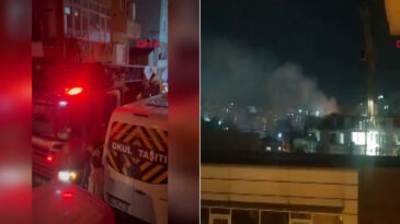 Kağıthane'de Patlama Oluştu