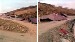 Kahramanmaraş’ta 10 Ev Heyelan Sonucu Toprak Altında Kaldı