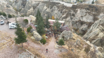 Kapadokya'da İzinsiz Yapı Yıkıldı