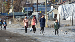 Kars'ta Soğuk Hava Etkili Oldu