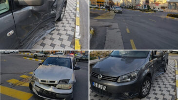 Kaza Sonucu Ara&ccedil; Yayaya &Ccedil;arptı