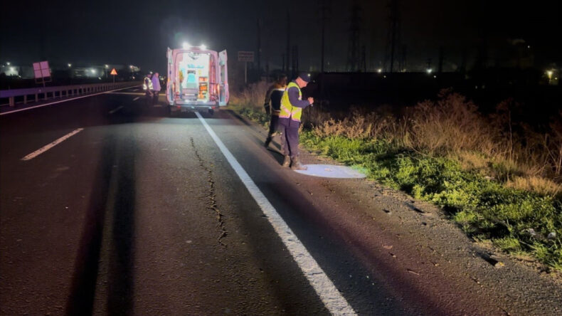 Kazada Metrelerce Savrulan Adam Hayatını Kaybetti