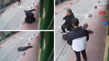 Kendisine K&uuml;f&uuml;r Eden Kişiyi D&ouml;vd&uuml;, Polise Gitti: 'Adam D&ouml;vd&uuml;m'
