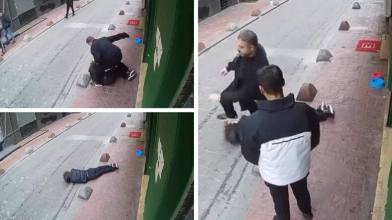 Kendisine K&uuml;f&uuml;r Eden Kişiyi D&ouml;vd&uuml;, Polise Gitti: 'Adam D&ouml;vd&uuml;m'