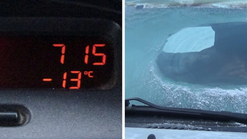 Kış Erken Başladı, Hava -13 Dereceyi G&ouml;rd&uuml;: Ara&ccedil;ları &Ccedil;alıştıramadık