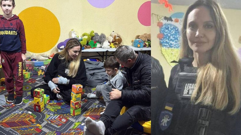 Kurşun Geçirmez Yelekle Gizli Ziyaret: Angelina Jolie'den Ukrayna'ya Gidiş