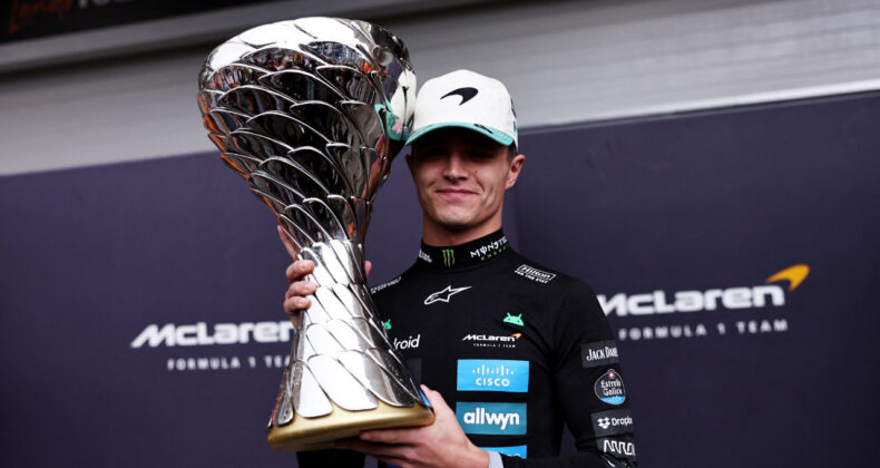 Lando Norris, Brezilya GP’sinde zafere ulaştı